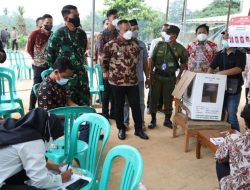 Tinjau Sejumlah TPS, Bupati Lampung Selatan Pastikan Pilkades Serentak 202 Berjalan.aman dan Lancar