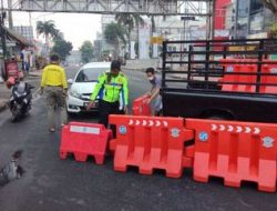 Mulai Nanti Malam sejumlah Jalan Protokol Kota Bandarlampung Dialihkan