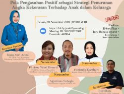 Pola Pengasuhan Positif Sebagai Strategi Penurunan Angka Kekerasan Terhadap Anak Dalam Keluarga