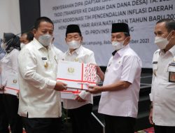 Wakil Bupati Pesisir Barat Zulqoini Syarif Menerima DIPA Tahun 2022