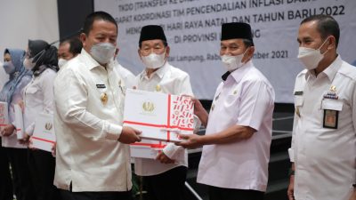 Wakil Bupati Pesisir Barat Zulqoini Syarif Menerima DIPA Tahun 2022
