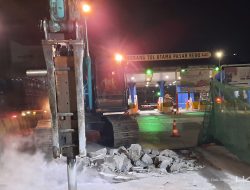 Lakukan Pemeliharaan dan Perbaikan Secara Rutin, Hutama Karya Imbau Pengguna Jalan Berhati-Hati Saat Melintas di Jalan Tol