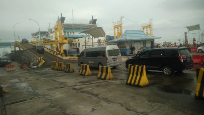 Pelabuhan Bakauheni sepi Penumpang Pejalan Kaki