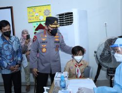 Launching Vaksinasi Merdeka Anak, Kapolri: Upaya Menjaga Generasi Penerus Bangsa