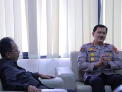 Ketua DPRD Provinsi Lampung Menerima Kunjungan Kabid Humas Polda Lampung