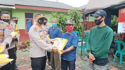 Polresta Bandar Lampung dan jajaran hadir menyapa warga Sukadana Ham Tanjung Karang Barat Kota Bandar Lampung