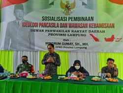 Ketua DPRD Lampung hadiri Sosialisasi Pembinaan Ideologi Pancasila.