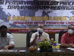 Rahmat Mirzani Djausal ST., MM, Adakan Sosialisasi Pembinaan Ideologi Pancasila Untuk Mahasiswa UBL.