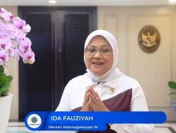 Menteri Ketenagakerjaan Ida Fauziyah Apresiasi Sigajah