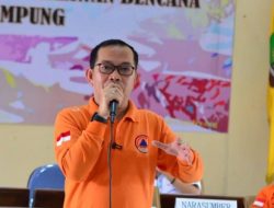 Deni Ribowo Ketuai Forum Relawan Bencana Provinsi Lampung