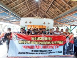 Reses Ikhwan Fadil Ibrahim Kunjungi Masyarakat di Kecamatan Sendang Agung