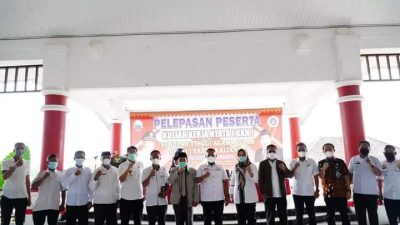 Bupati Lamsel Lepas 58 Mahasiswa KKN