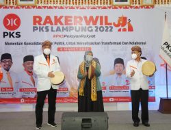 Wagub Chusnunia Hadiri Rakerwil PKS Lampung Tahun 2022