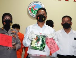 Polresta Bandar Lampung Gagalkan Peredaran Sabu 500 Gram