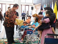 Gubernur Arinal Kukuhkan Ibu Riana sebagai Ketua Umum Persatuan Komunitas Disabilitas Provinsi Lampung Masa Bakti 2022-2027