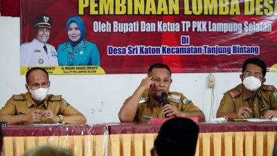 Monitoring Persiapan Lomba Desa, Nanang Minta Keseriusan dan Tanggung Jawab Tim Kabupaten Dalam Memberikan Pembinaan