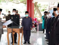 Lantik 47 Pejabat Administrator Dan Pengawas, Nanang Pinta PNS Sigap Menghadapi Tiap Perubahan Yang Terjadi