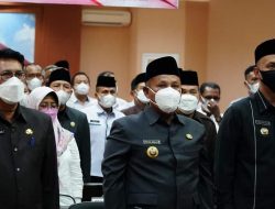 Gelar Rapat Paripurna Penyampaian Rekomendasi LKPJ Bupati