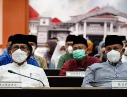 Bupati Lampung Selatan H. Nanang Ermanto Mengikuti Peringatan Nuzulul Qur’an 1443H/2022 M Provinsi Lampung secara Virtual