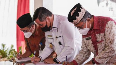 Tingkatkan Sektor Pertanian Pesawaran, Dendi Apresiasi Perhiptani dan Polinela