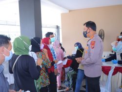 Dirikan pos pelayanan vaksinasi, Kabid Humas : Polda Lampung pastikan masyarakat yang akan mudik sudah divaksin