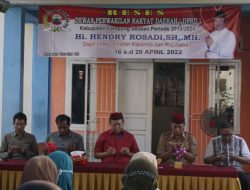 Ketua DPRD Kabupaten Lampung Selatan H. Hendry Rosyadi, menggelar Reses di Desa Hara