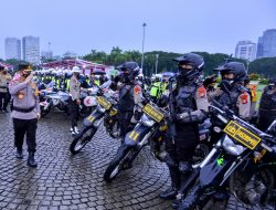 Apel Gelar Pasukan, Kapolri Tekankan Soal Strategi Antisipasi Kemacetan Hingga Vaksinasi Booster saat Mudik