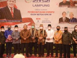 Wakapolda Lampung hadiri pelantikan Pelantikan Pengurus JMSI Pengda Lampung