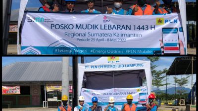Catat !! Ini Dia 12 Titik Posko Mudik yang Disiapkan PLN di Lampung