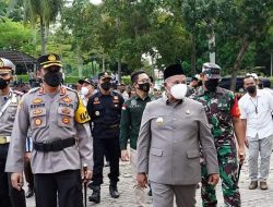 Bupati Lampung Selatan Nanang Ermanto Pimpin Apel Operasi Ketupat Krakatau 2022