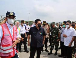 Menko PMK, Menhub dan Menteri BUMN Cek Kesiapan Pelayanan Arus Mudik-Balik Di Pelabuhan Bakauheni