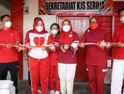 Resmikan Sekretariat KJS Seroja, Winarni : Semoga Berimbas Positif Terhadap Kegiatan Olahraga Di Candipuro