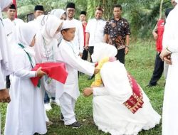 Winarni Hadiri Manasik Haji Anak PAUD Se-Kecamatan Merbau Mataram
