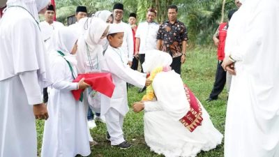 Winarni Hadiri Manasik Haji Anak PAUD Se-Kecamatan Merbau Mataram