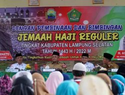 Jelang Pemberangkatan Haji, Kemenag Lampung Selatan Gelar Bimbingan Manasik Haji