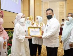 Lampung Selatan Raih 2 Penghargaan Sekaligus Dalam Aksi Konvergensi Penurunan Stunting