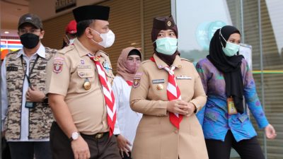 Pramuka Lampung Siap Berperan Hadapi Arus Mudik melalui Giat Karya Bakti Lebaran 2022