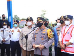 Gubernur Arinal Dampingi Menhub dan Kapolri Pantau Arus Balik di Pelabauhan Bakauheni dan Panjang