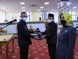 Pelantikan Pimpinan Tinggi Pratama Dilingkungan Pemprov Lampung, Gubernur minta Satker Lebih Giat Dalam Pembangunan Di Provinsi Lampung