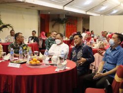 Asisten Administrasi Umum Pemprov Lampung Hadiri Halal Bihalal PD PARFI dan PP Bintang Nyanyi