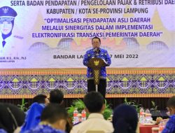 Gubernur Arinal Buka Rapat Koordinasi Badan Pendapatan Daerah bersama Perangkat Daerah Pengelola Pendapatan Provinsi Lampung