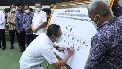 Sekdaprov Buka Rapat Koordinasi Pengawasan Intern Keuangan dan Pembangunan Wilayah Provinsi Lampung