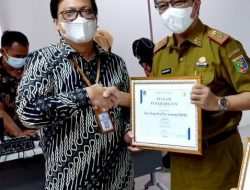 Disnaker Lampung Raih Penghargaan Sebagai Satker Terbaik 1 (satu) Nilai IKPA Tahun 2021 Kategori DK/TP