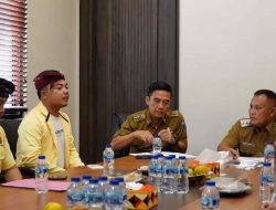Audiensi Bersama Pengurus DPK Peradah, Bupati Nanang Ermanto Ajak Pemuda Hindu Sinergi Dalam Menjaga Kelestarian Budaya