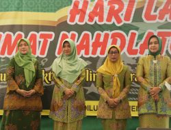 Wakil Gubernur dan Ketua TP. PKK Provinsi Lampung Menghadiri Harlah Ke-76 Muslimat NU Pringsewu