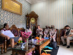 Jelang Hari Bhayangkara ke-76, Dokkes Polresta Bandar Lampung, Polda Lampung, Kunjungan Kasih Kepada Personil yang Sakit Kronis.