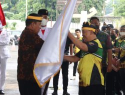 Gubernur Arinal Djunaidi Melepas Kontingen Provinsi Lampung Mengikuti Festival Olahraga Rekreasi Nasional VI