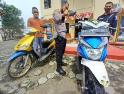 Baru Sebulan Bebas, Kambuh Lagi, Pelaku Curanmor Ditangkap