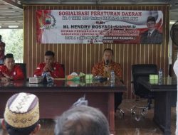Hendry Rosyadi, SH, MH, menggelar Sosialisasi Perda (Sosper) No. 8 Tahun 2020 Tentang Kabupaten Layak Anak