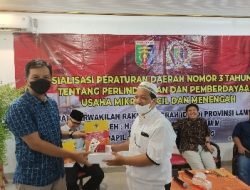 Syarif Hidayat Sosialisasikan Perda Nomor 3 Tahun 2016